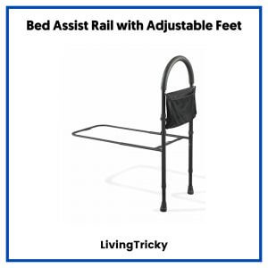 Bed Assist Rail with Adjustable Feet