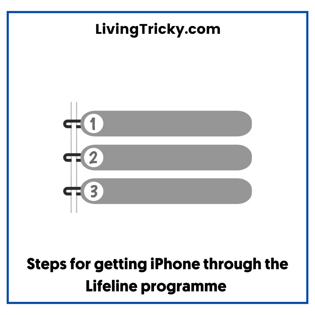 Steps for getting iPhone through the Lifeline programme 