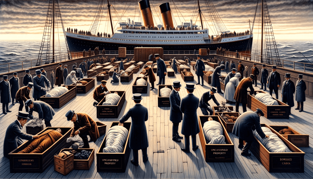 Burial Procedures For Titanic Victims 
