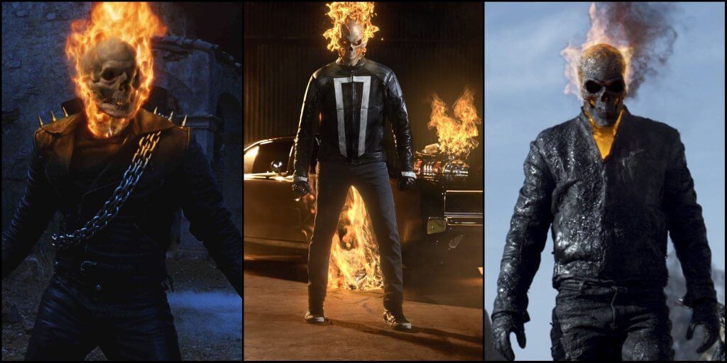 Evolution Of Ghost Rider Characters