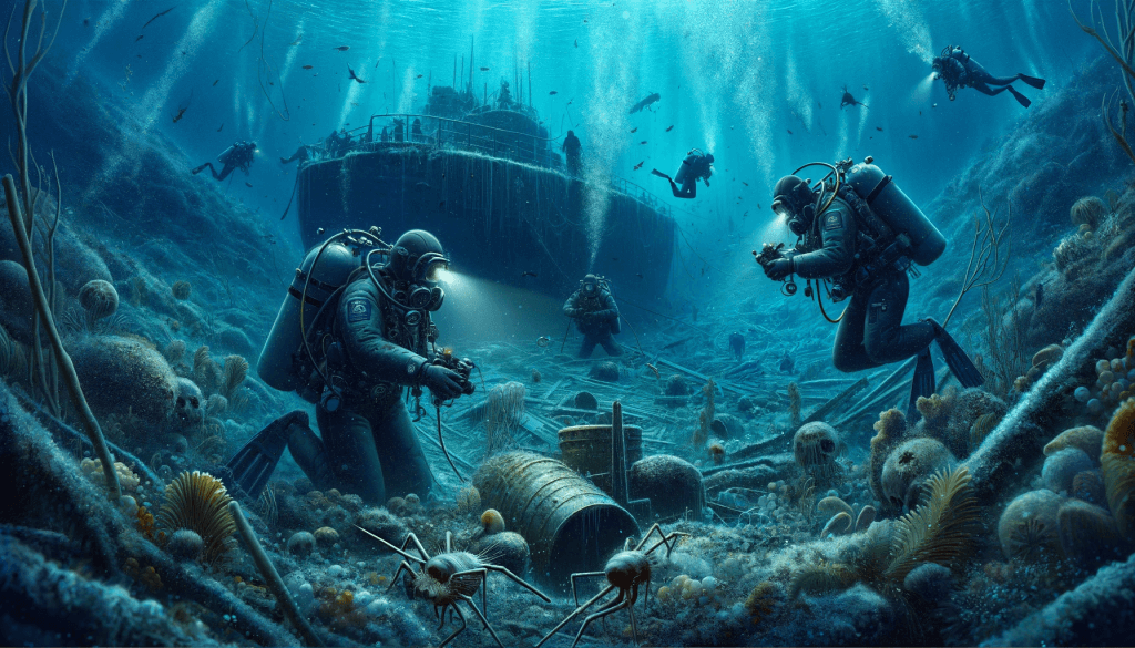 Scientific Perspective Decomposition Underwater
