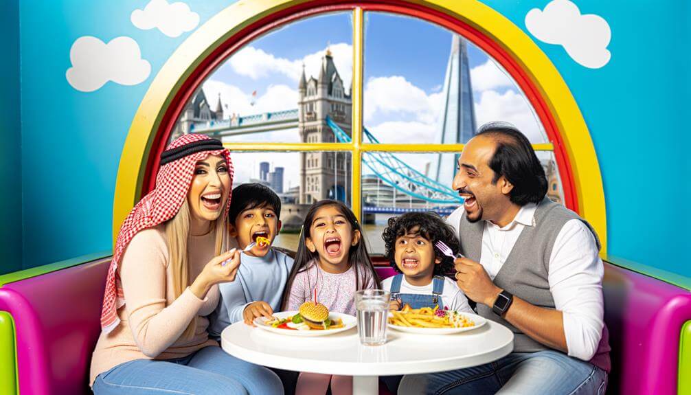 family friendly dining in london