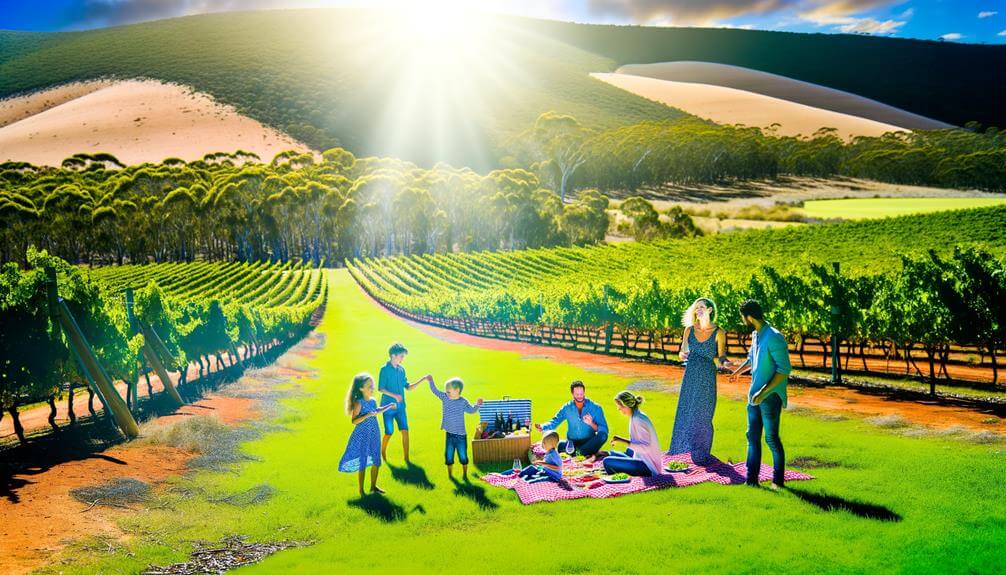 family friendly wineries in adelaide