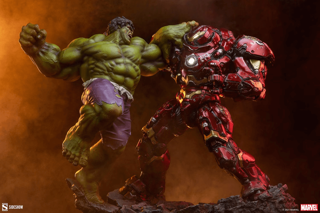 Iron Man Vs. Hulk Showdown