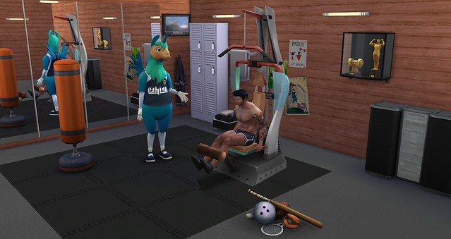 Athletes Immersed In Sims 4