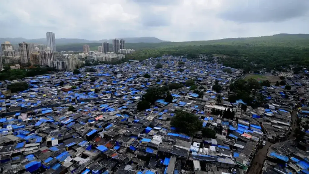 Background Of Mumbais Slum Areas