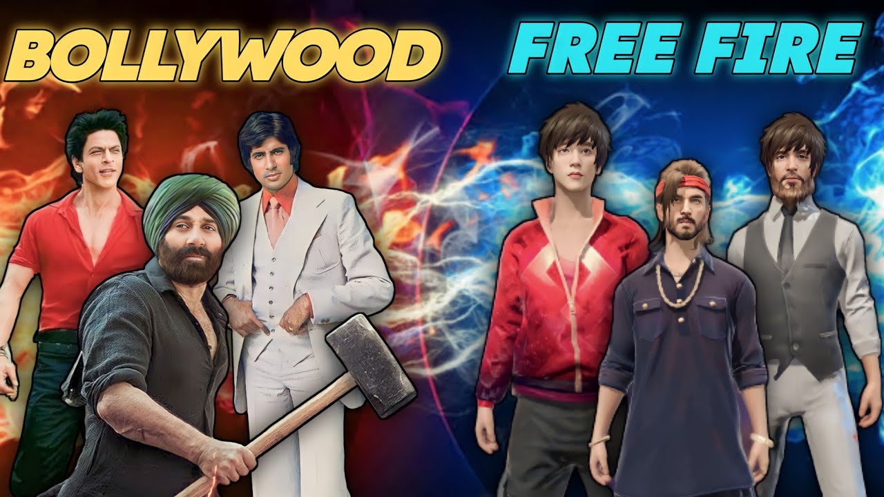 Free Fire And Bollywood Celebrities