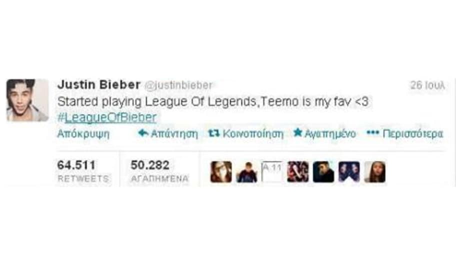 Justin Biebers League Of Legends Obsession