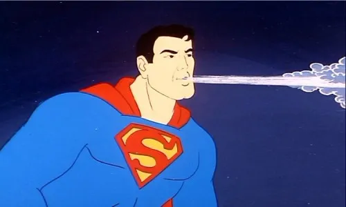 Supermans Powerful Super Breath
