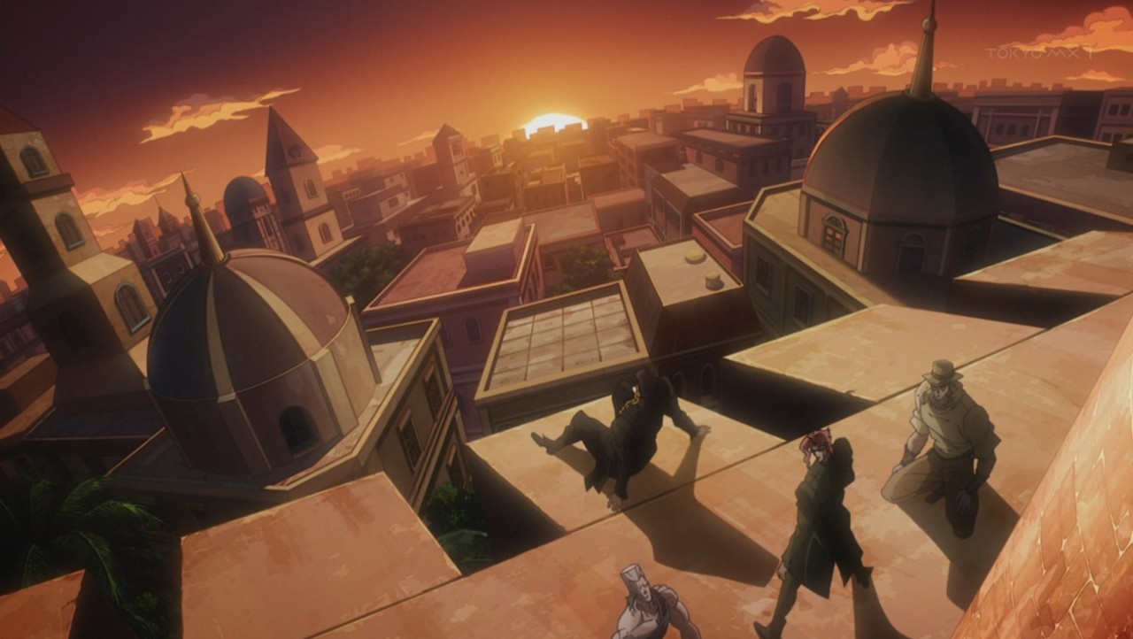 The Final Battle In Cairo (stardust Crusaders)