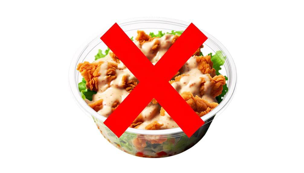 misleadingly unhealthy salad options