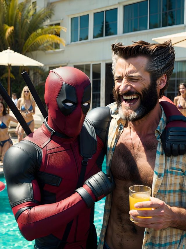 AI Imagines DeadPool and Wolverine Partying Together