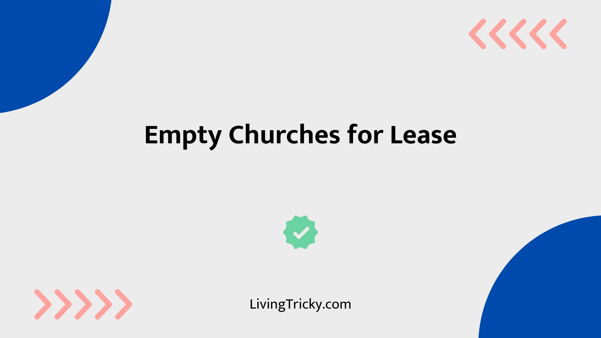 Empty Churches For Lease