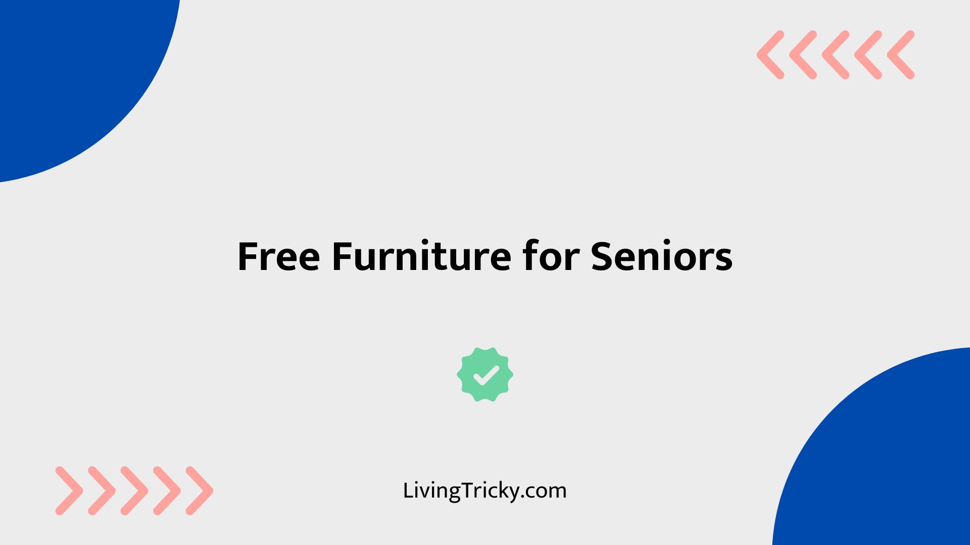 Free Furniture For Seniors