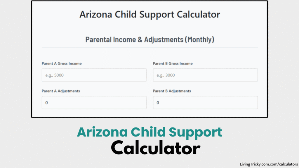 Arizona Child Support Calculator