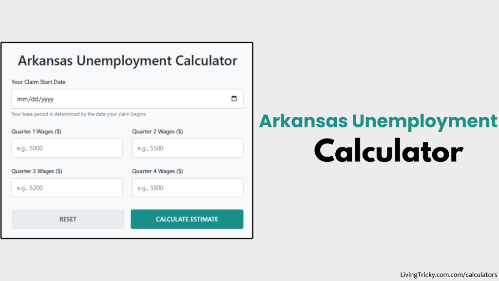 Arkansas Unemployment Calculator