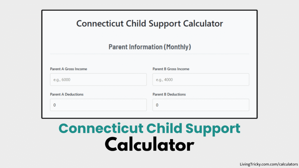 Connecticut Child Support Calculator