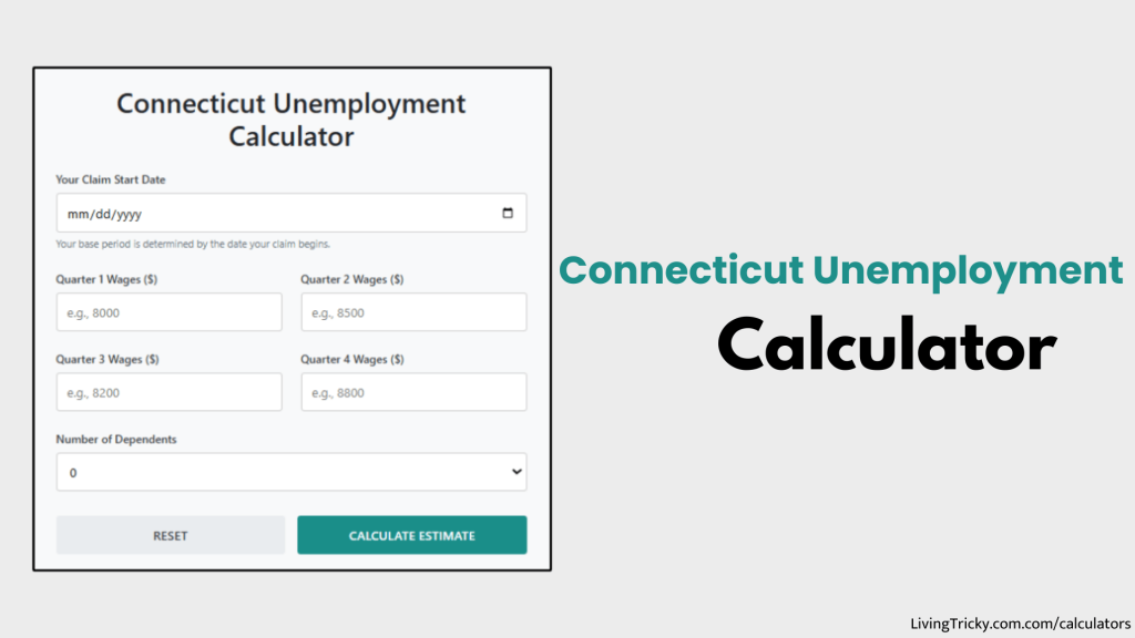 Connecticut Unemployment Calculator