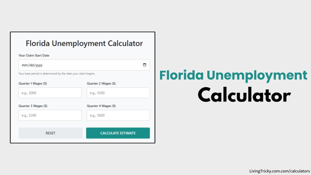 Florida Unemployment Calculator