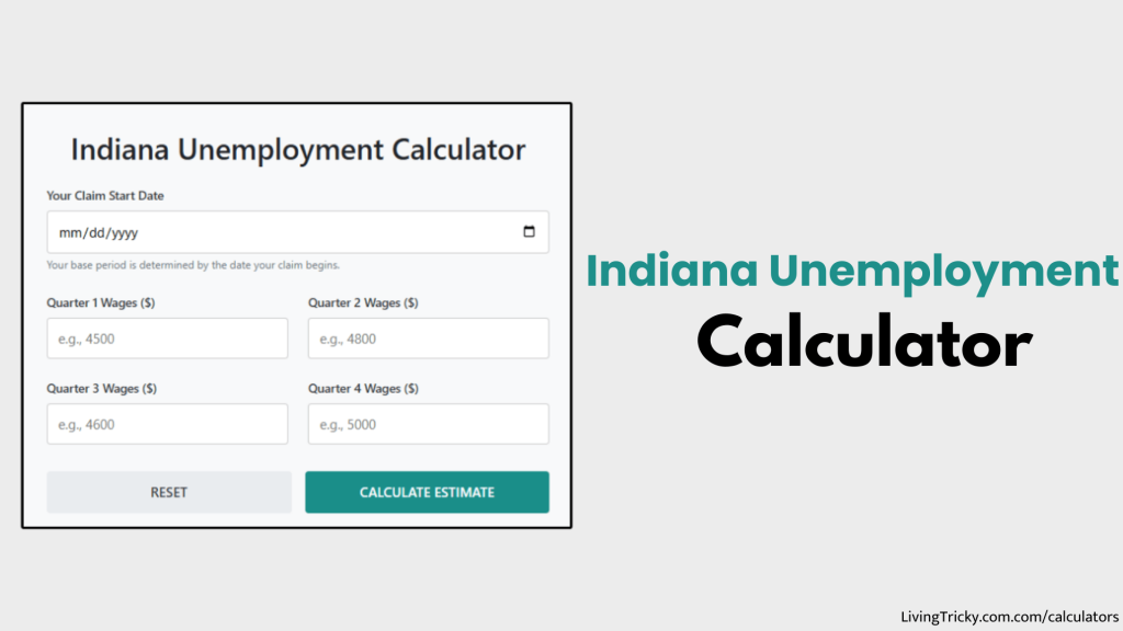 Indiana Unemployment Calculator
