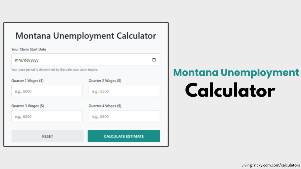 Montana Unemployment Calculator