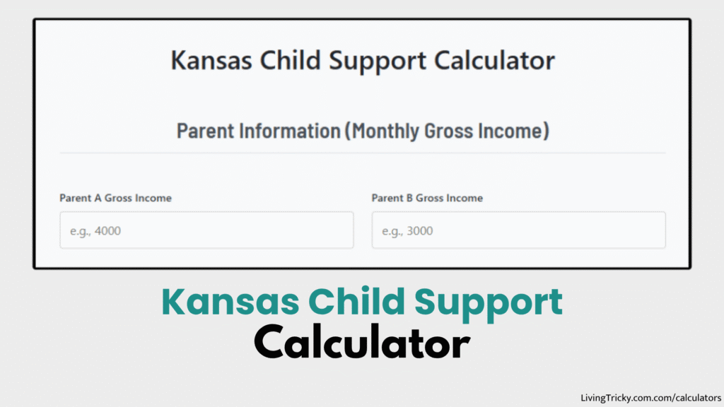 Kansas Child Support Calculator