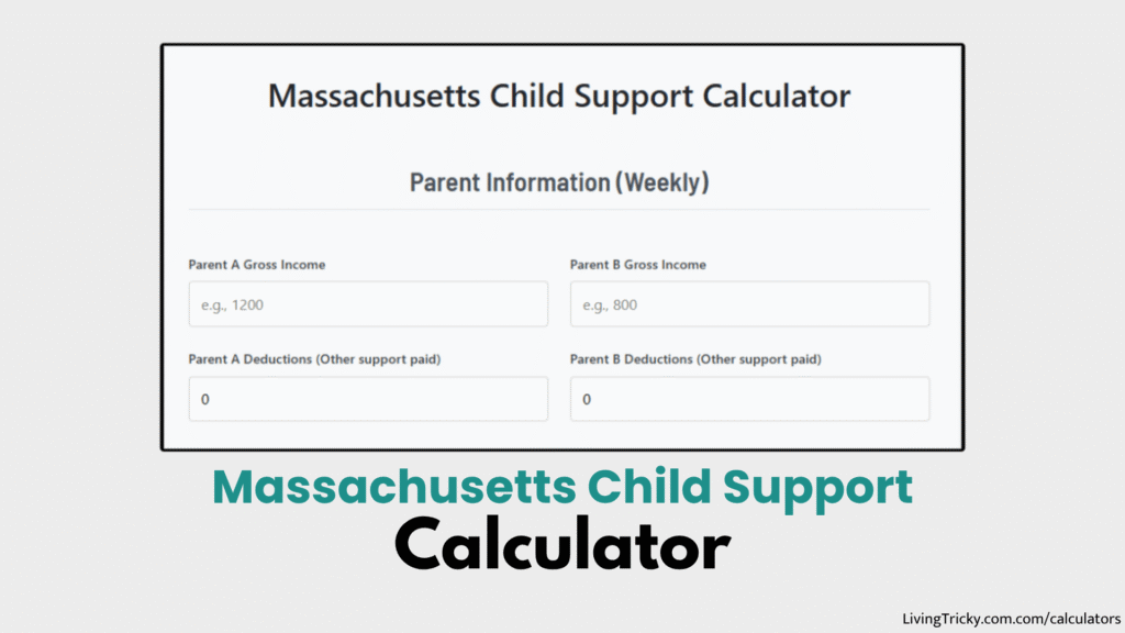 Massachusetts Child Support Calculator