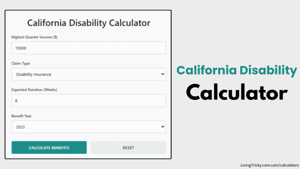California Disability Calculator
