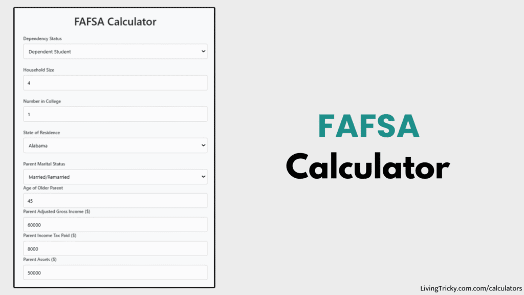 FAFSA Calculator