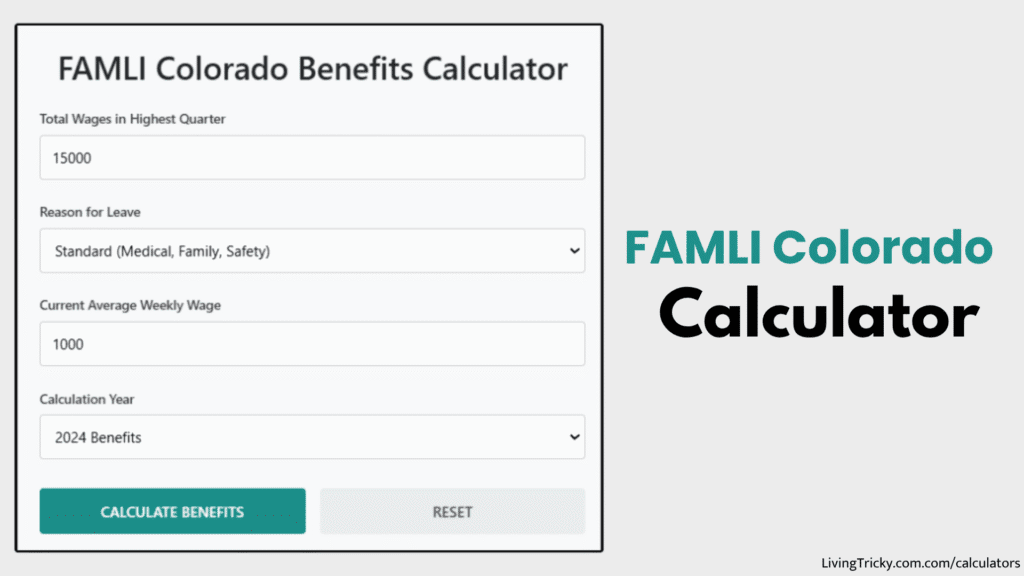 FAMLI Colorado Calculator