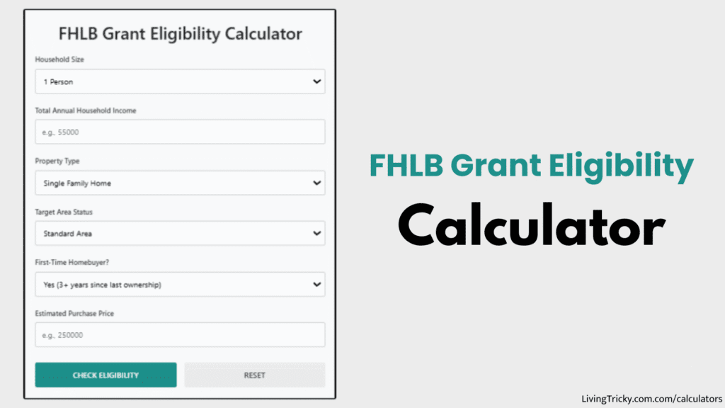 FHLB Grant Eligibility Calculator