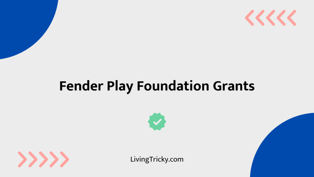 Fender Play Foundation Grants