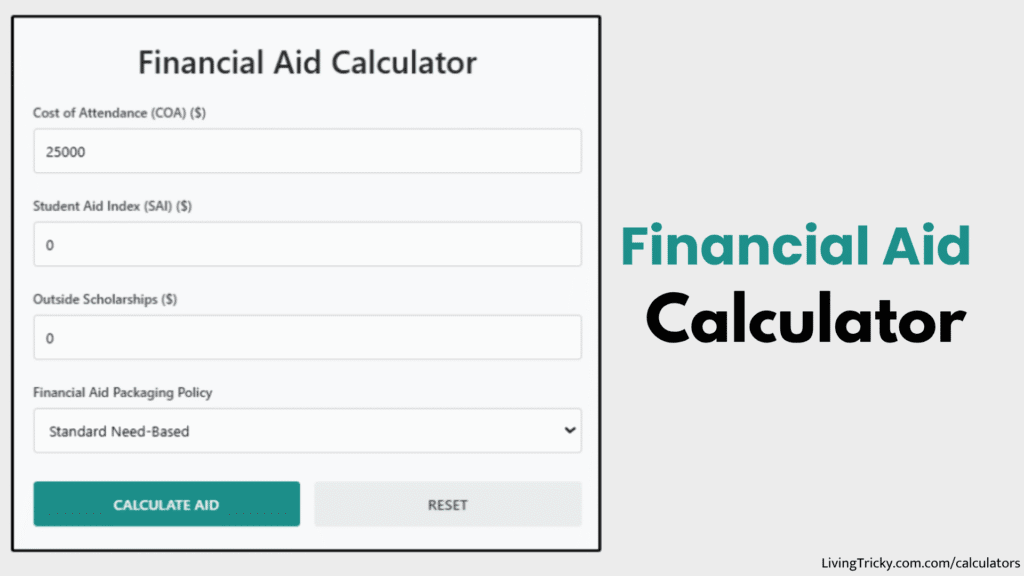 Financial Aid Calculator