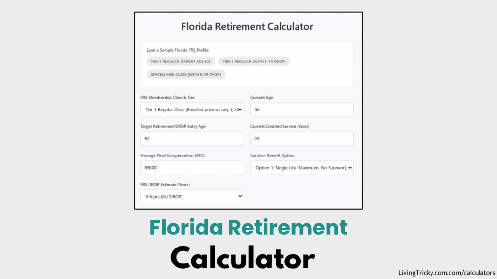 Florida Retirement Calculator