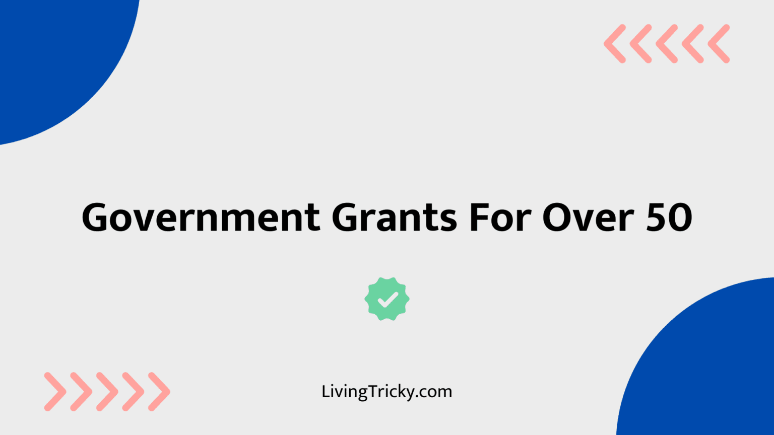 Government Grants For Over 50: Full 2026 Details
