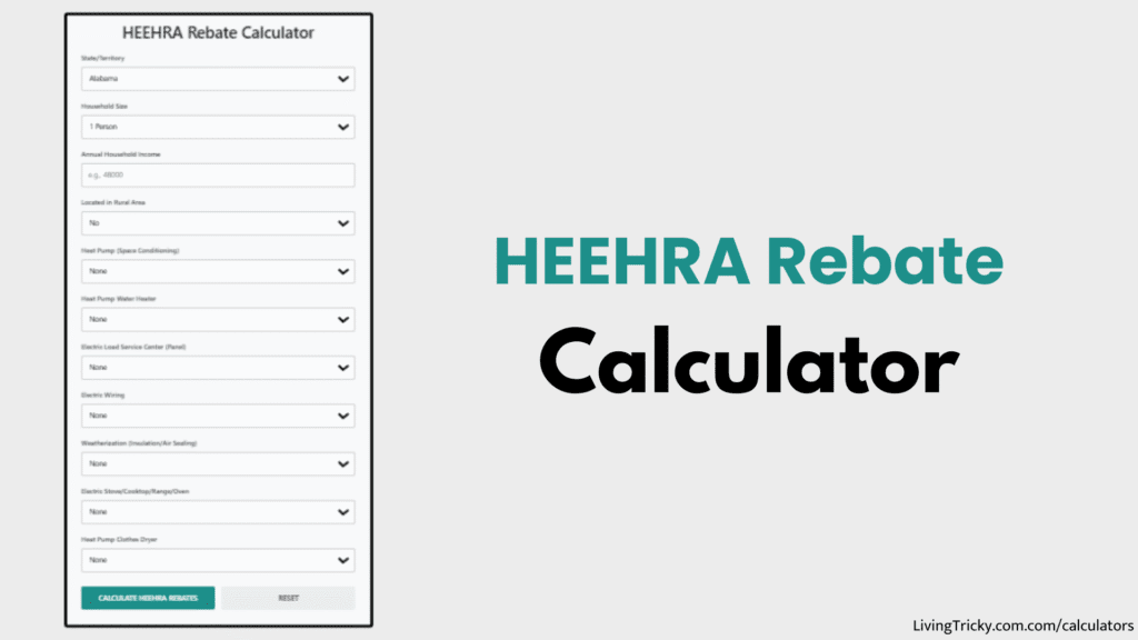 HEEHRA Rebate Calculator