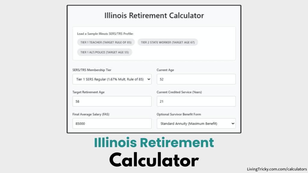 Illinois Retirement Calculator