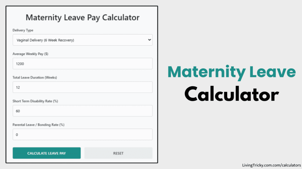 Maternity Leave Calculator