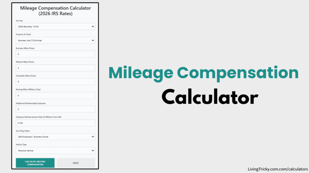 Mileage Compensation Calculator