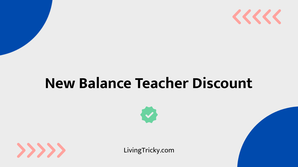 New Balance Teacher Discount