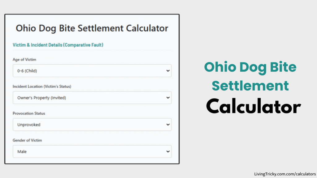Ohio Dog Bite Settlement Calculator