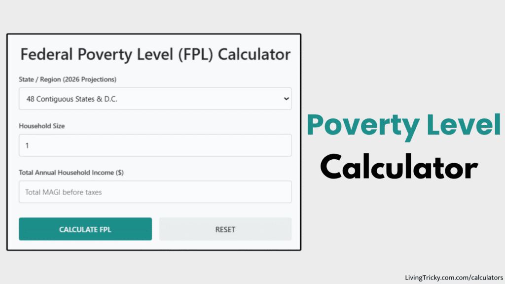 Poverty Level Calculator