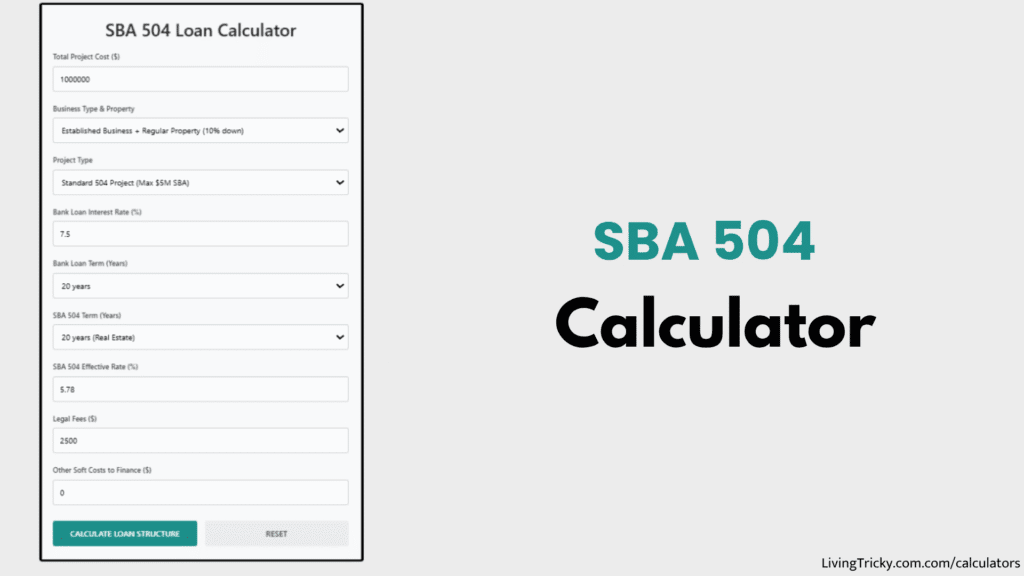 SBA Calculator