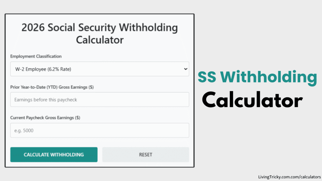 SS Withholding Calculator