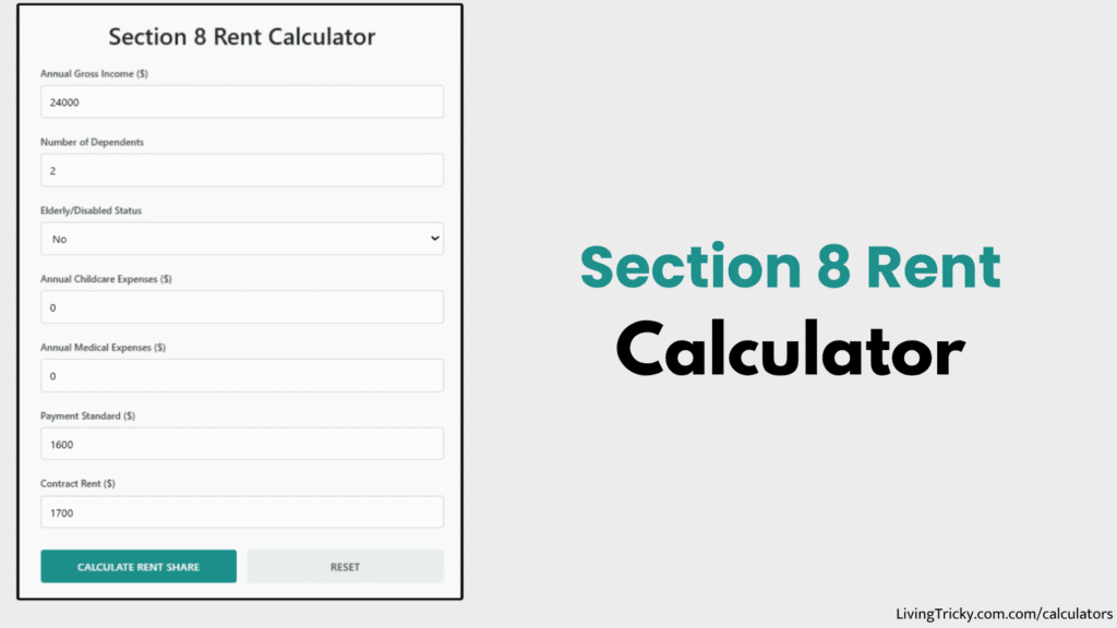 Section Rent Calculator