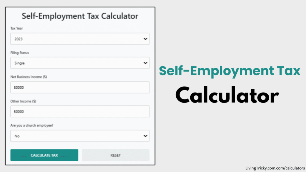 Self Employment Tax Calculator