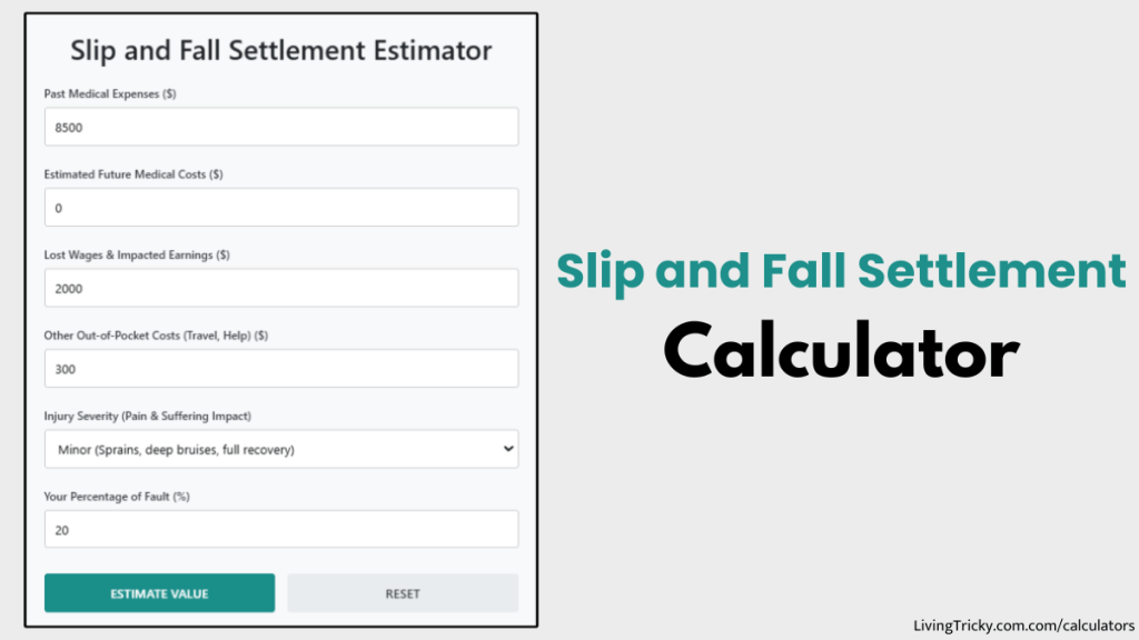 Slip And Fall Settlement Calculator (1)