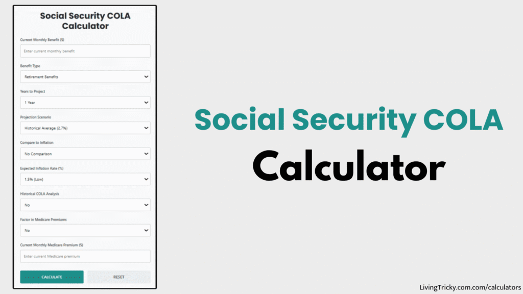 Social Security COLA Calculator