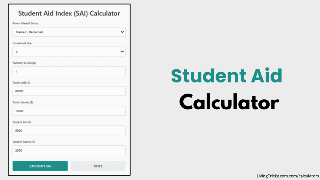 Student Aid Calculator