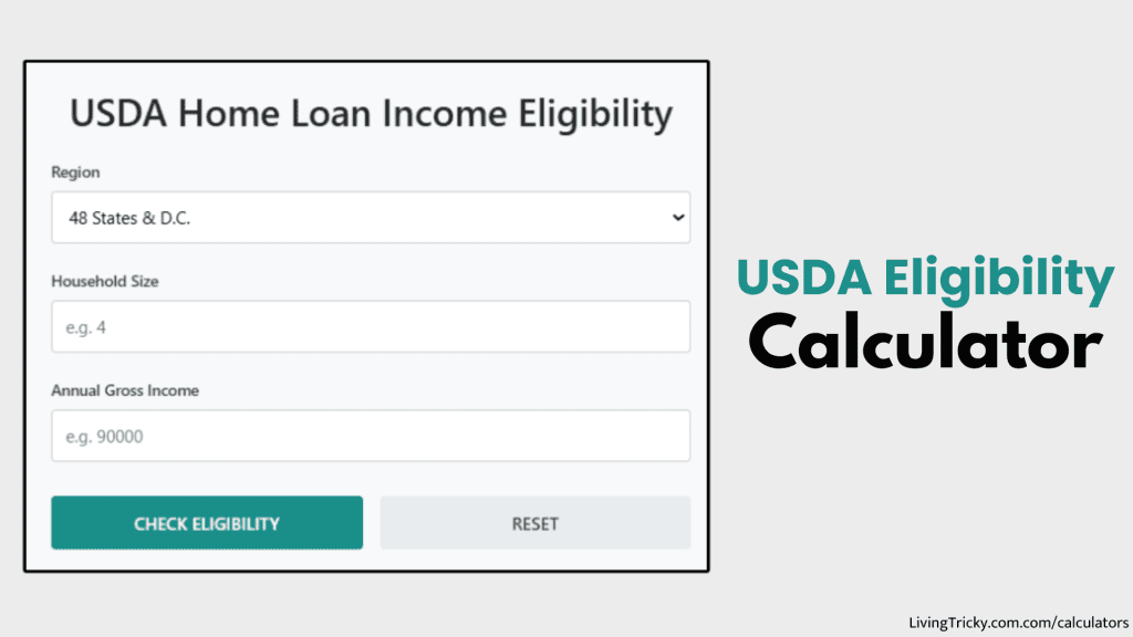 USDA Eligibility Calculator